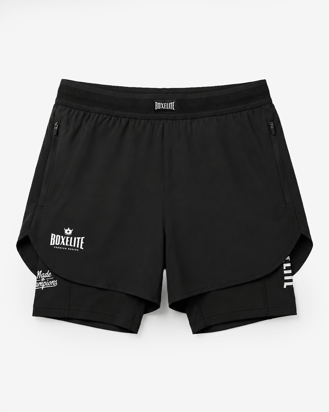 FIGHTKNIT 2-in-1 Boxing Shorts