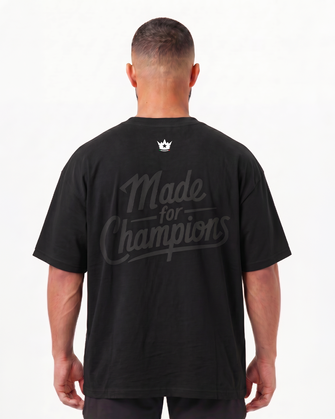 Essential Made for Champions Black T-Shirt