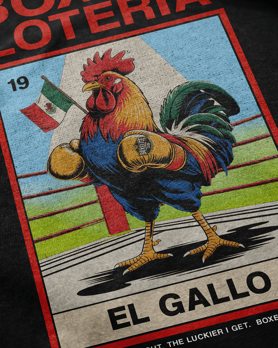Boxing Loteria "El Gallo"