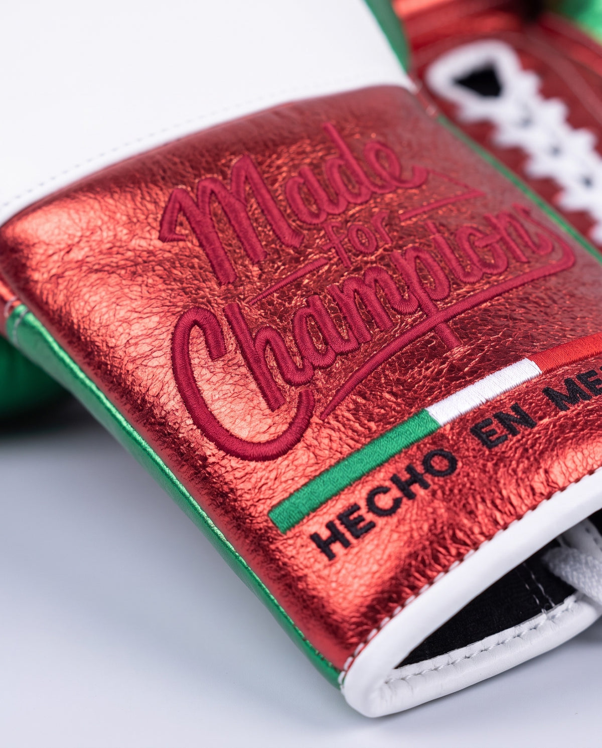 MX Tri-Color Red Cuff 16oz Training HH Gloves