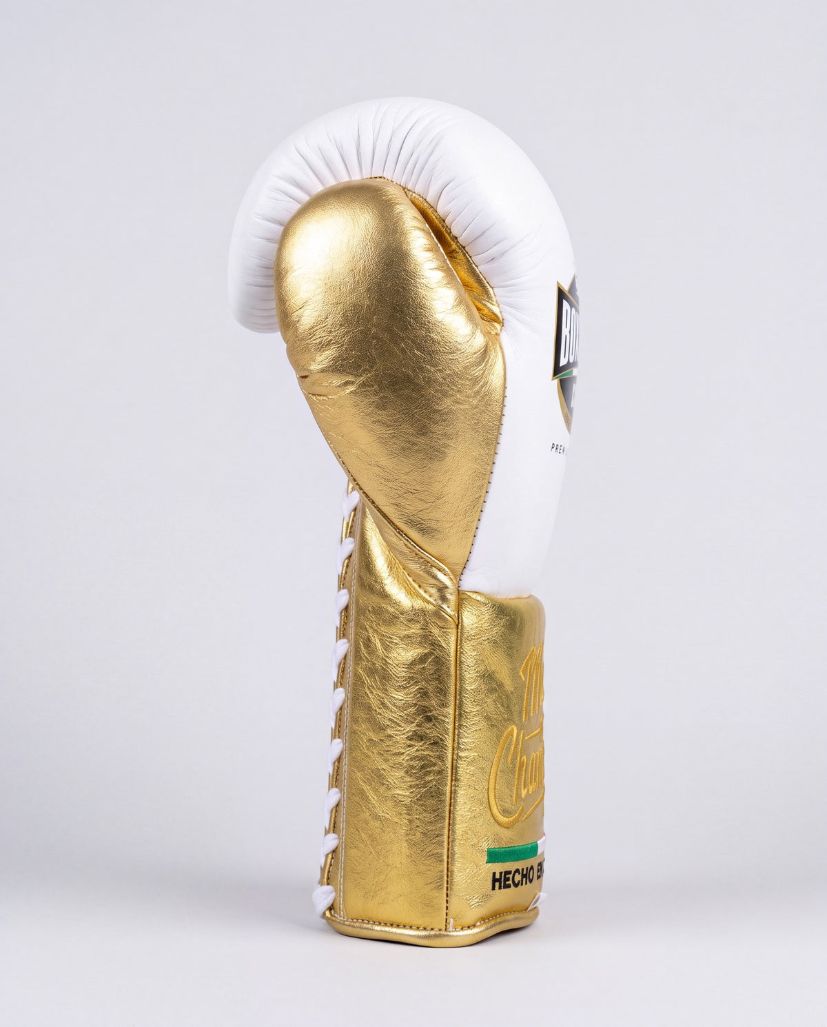 White & Gold 16oz Training Gloves