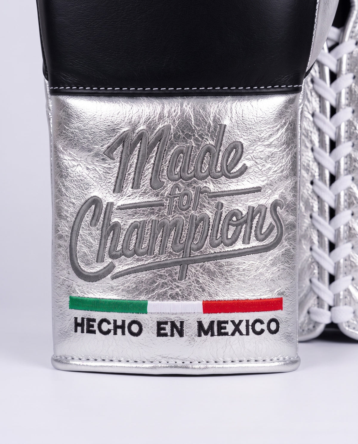 Black & Silver 16oz Training Gloves