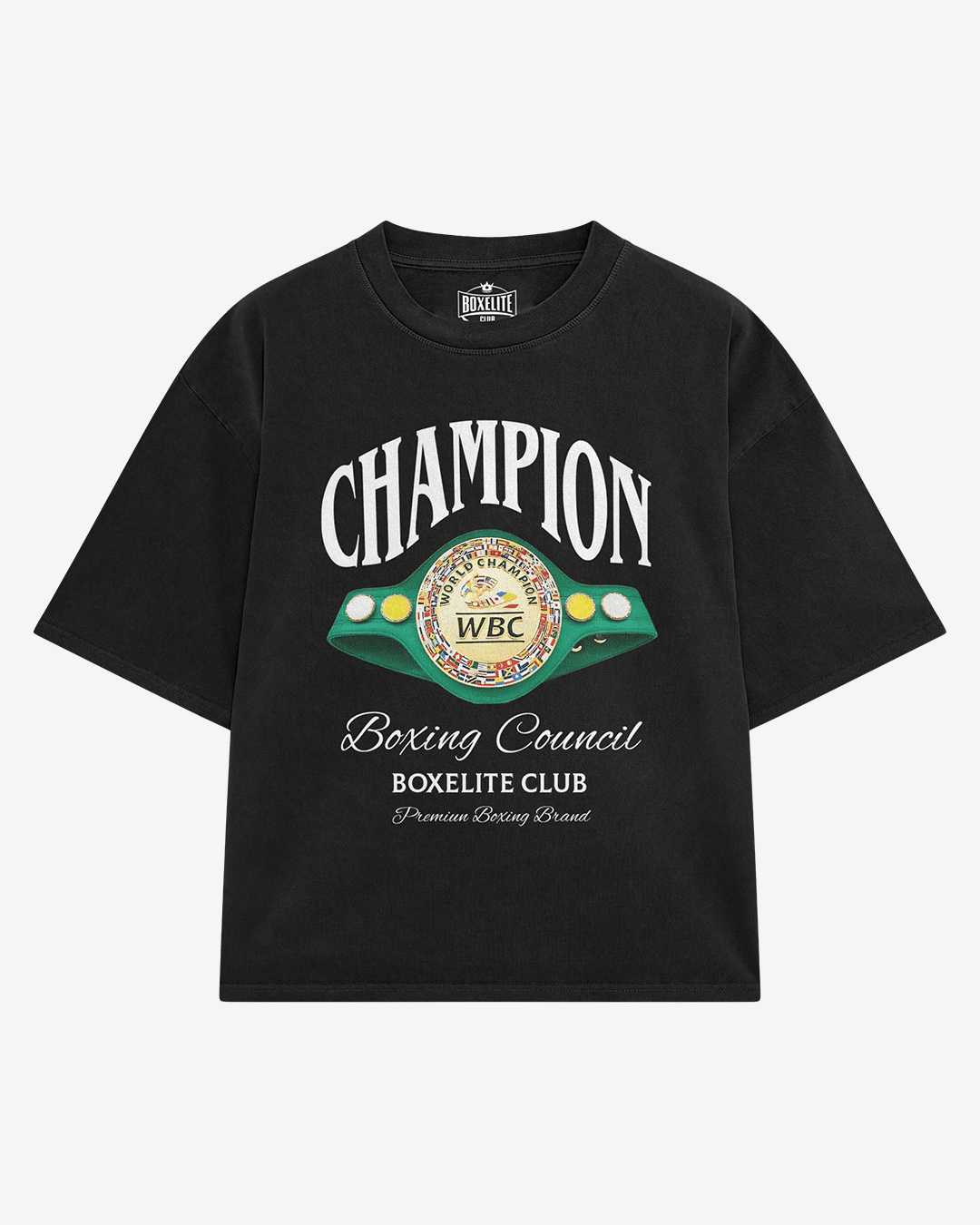 Champion Belt Black T-Shirt