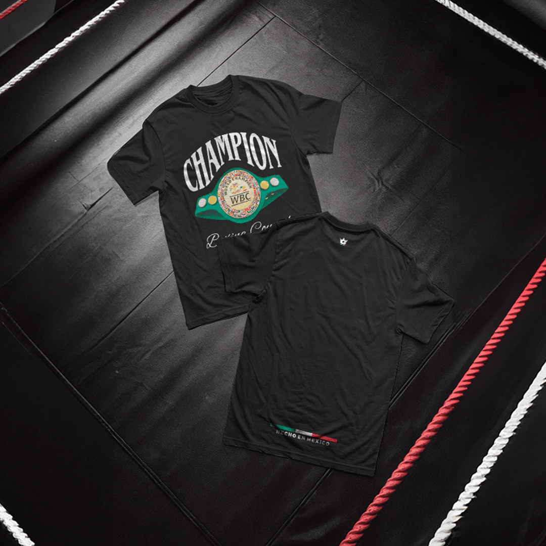 Champion Belt Black T-Shirt