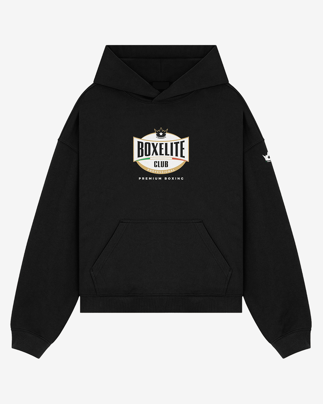 Classic BOXELITE Black Hoodie
