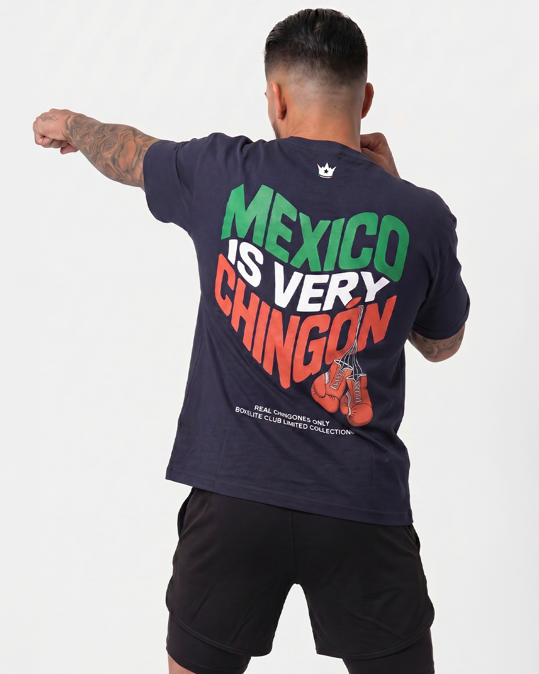 Mexico Is Very Chingon™ MX Navy T-Shirt