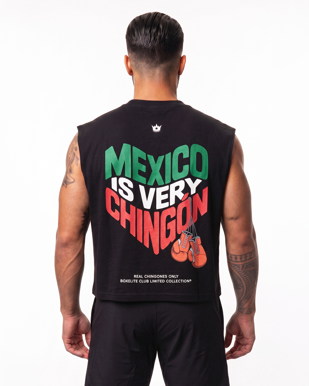 Mexico Is Very Chingon Black Tank