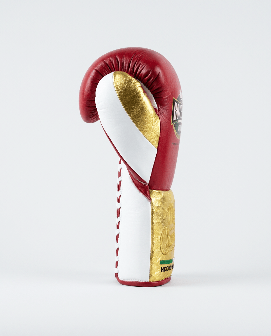 Red/Gold & White 16oz Training HH Gloves