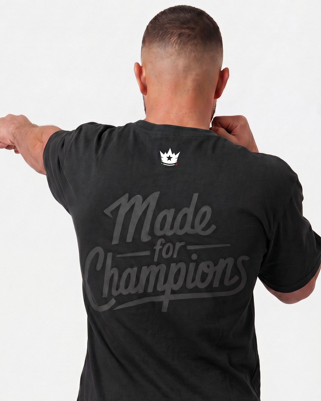 Essential Made for Champions Black T-Shirt
