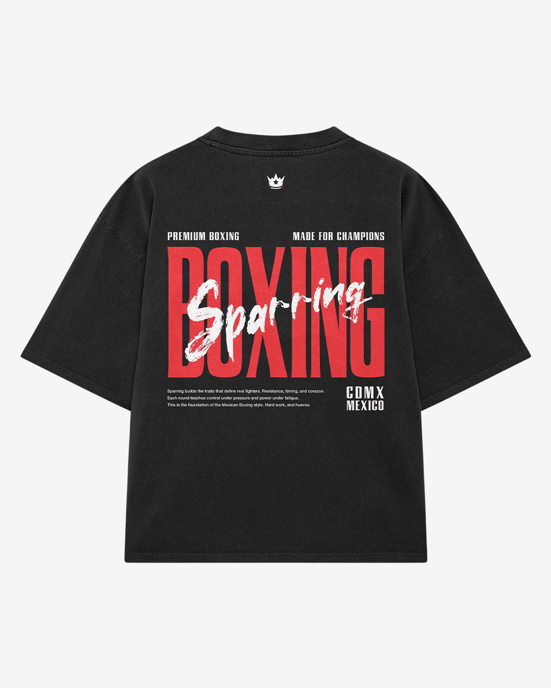 Boxing Sparring Black T-Shirt