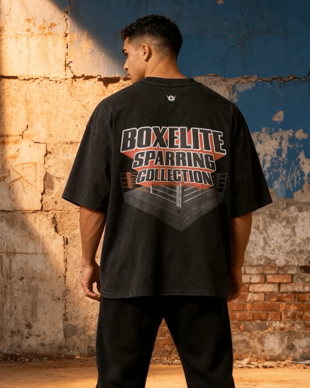 Boxing Sparring Collection Black T-Shirt