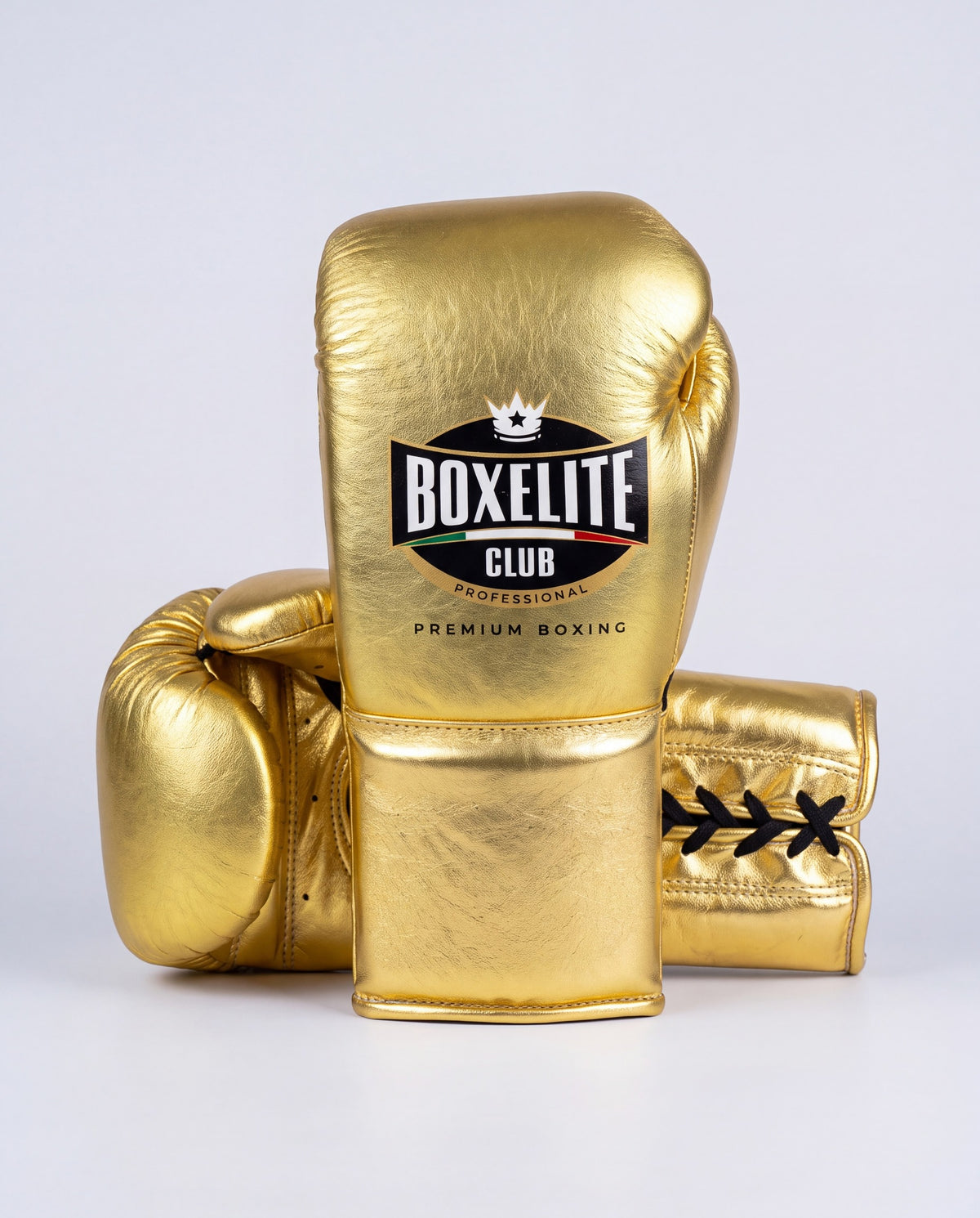 Golden 8oz Pro Fight Gloves