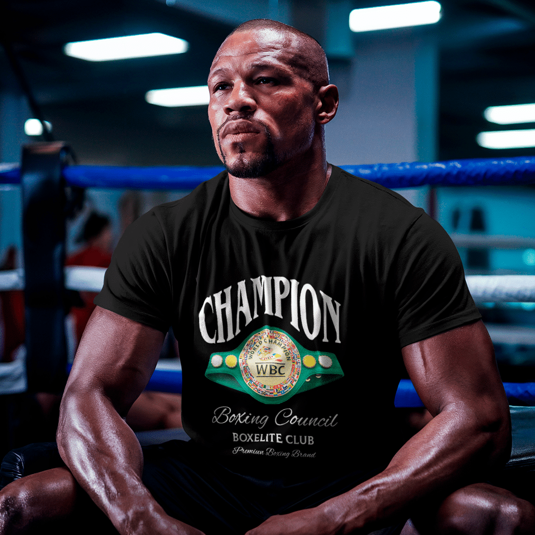 Champion Belt Black T-Shirt