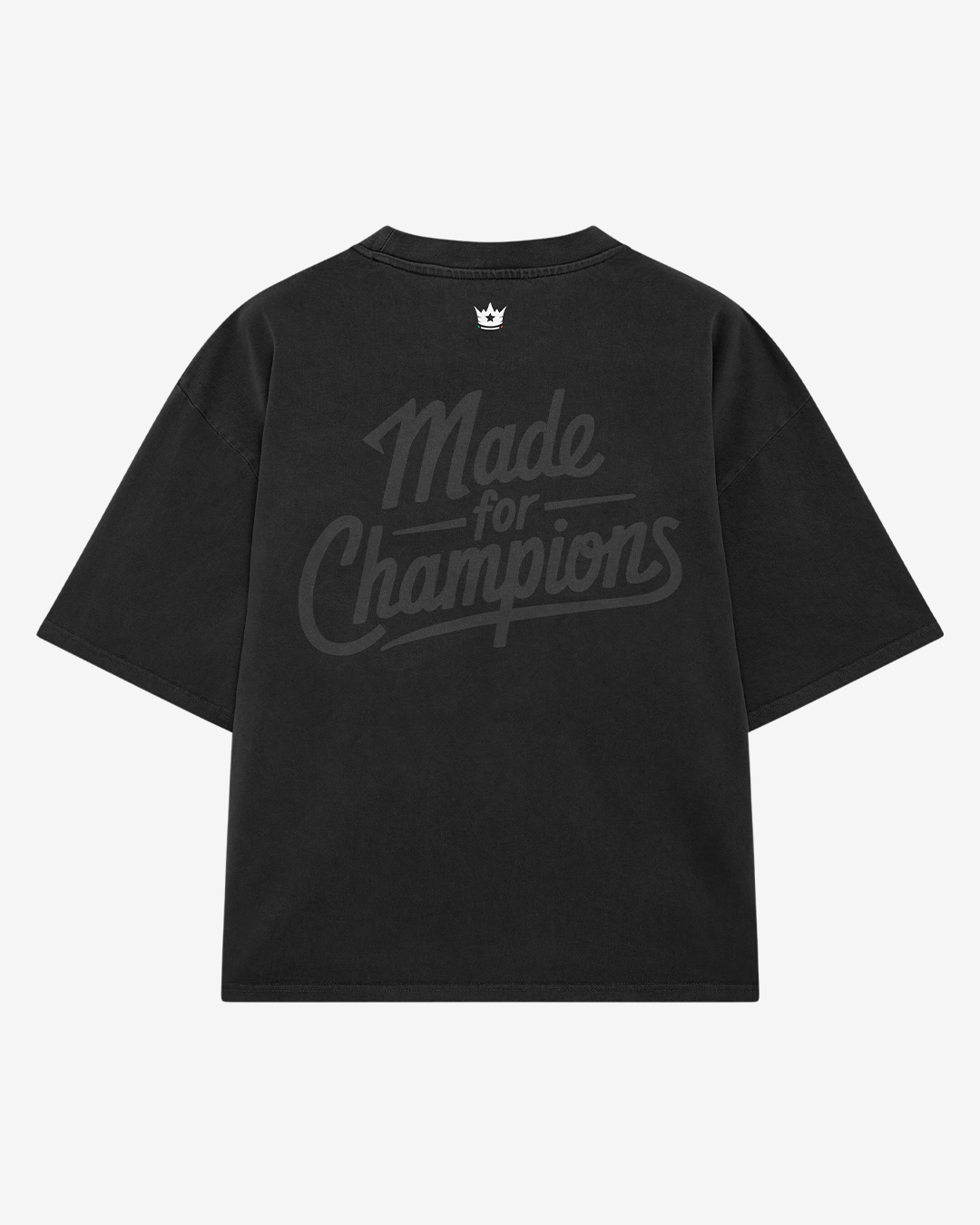 Essential Made for Champions Black T-Shirt