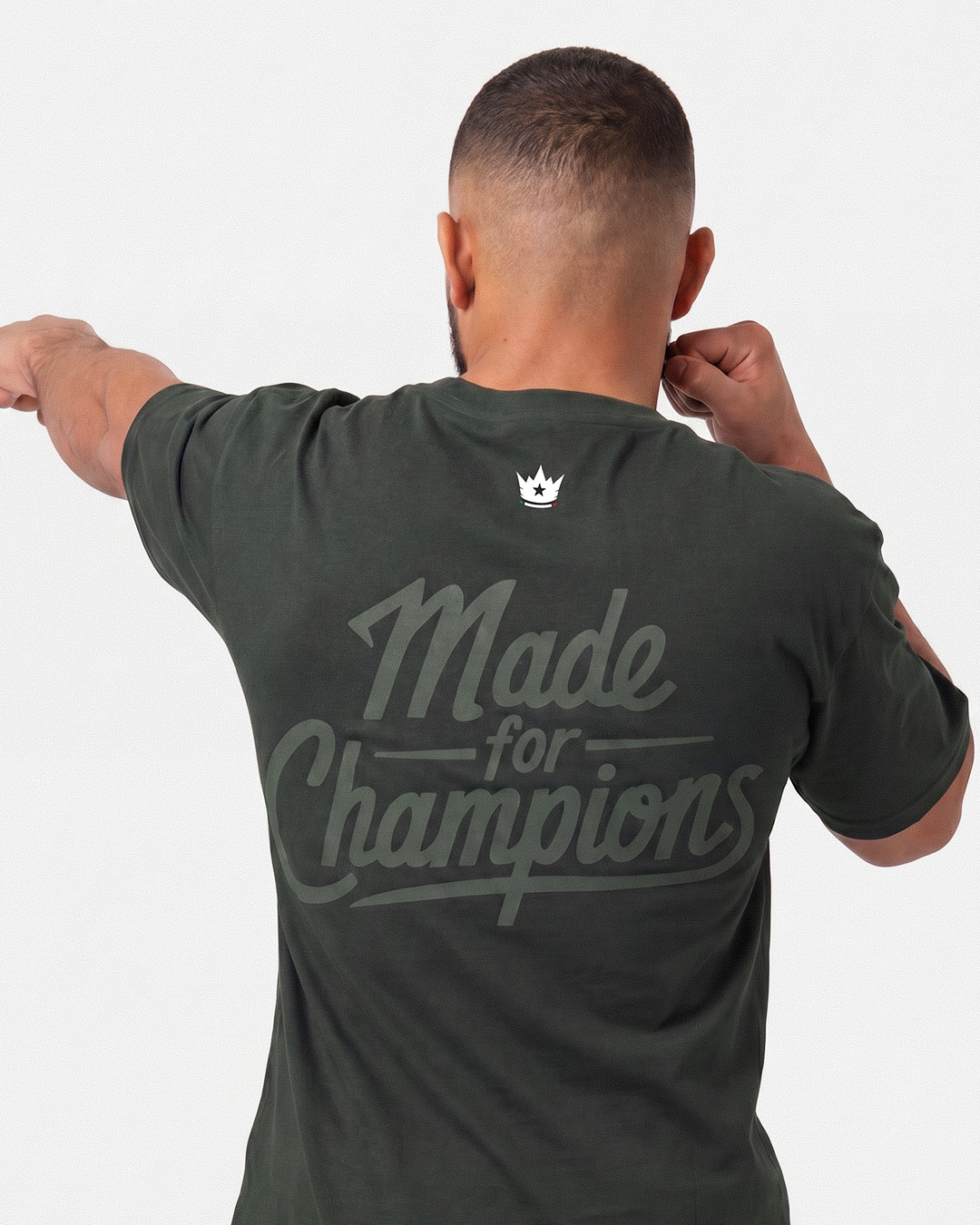 Essential Made for Champions Dark Green T-Shirt