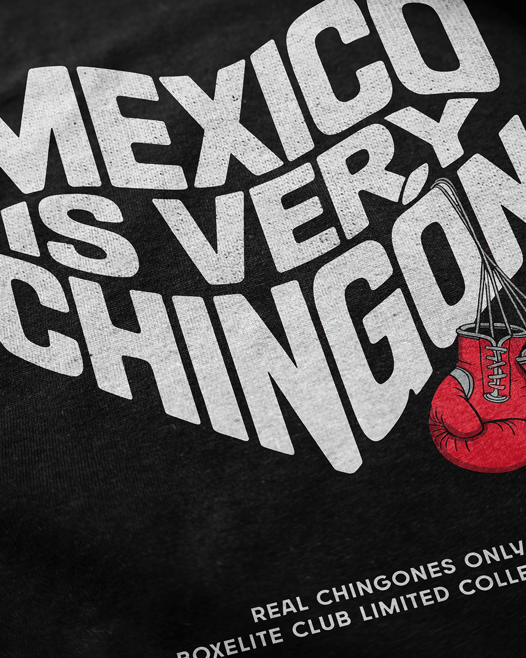 Mexico is Very Chingon – White