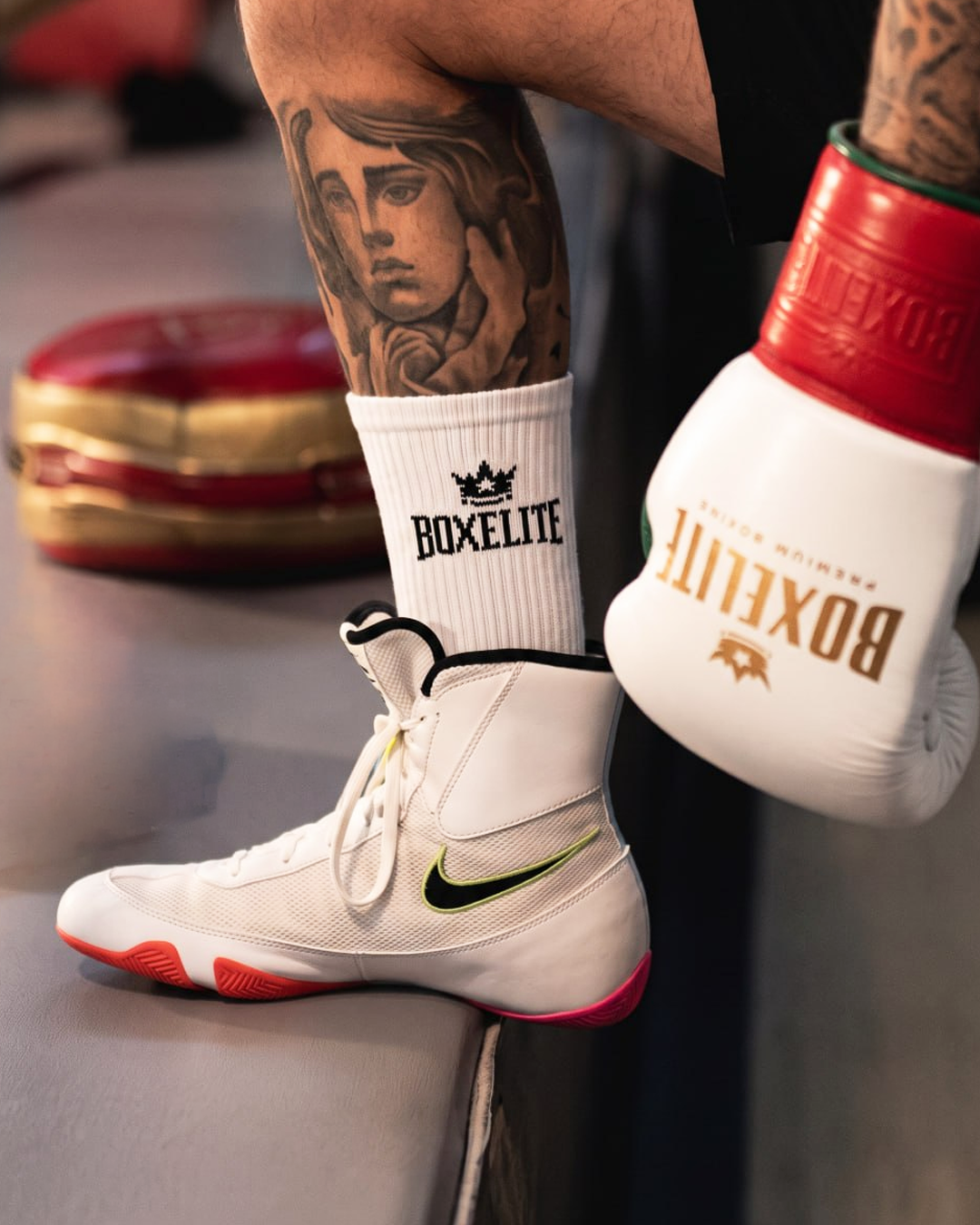 BOXELITE Boxing Crew Socks (3x Pairs)