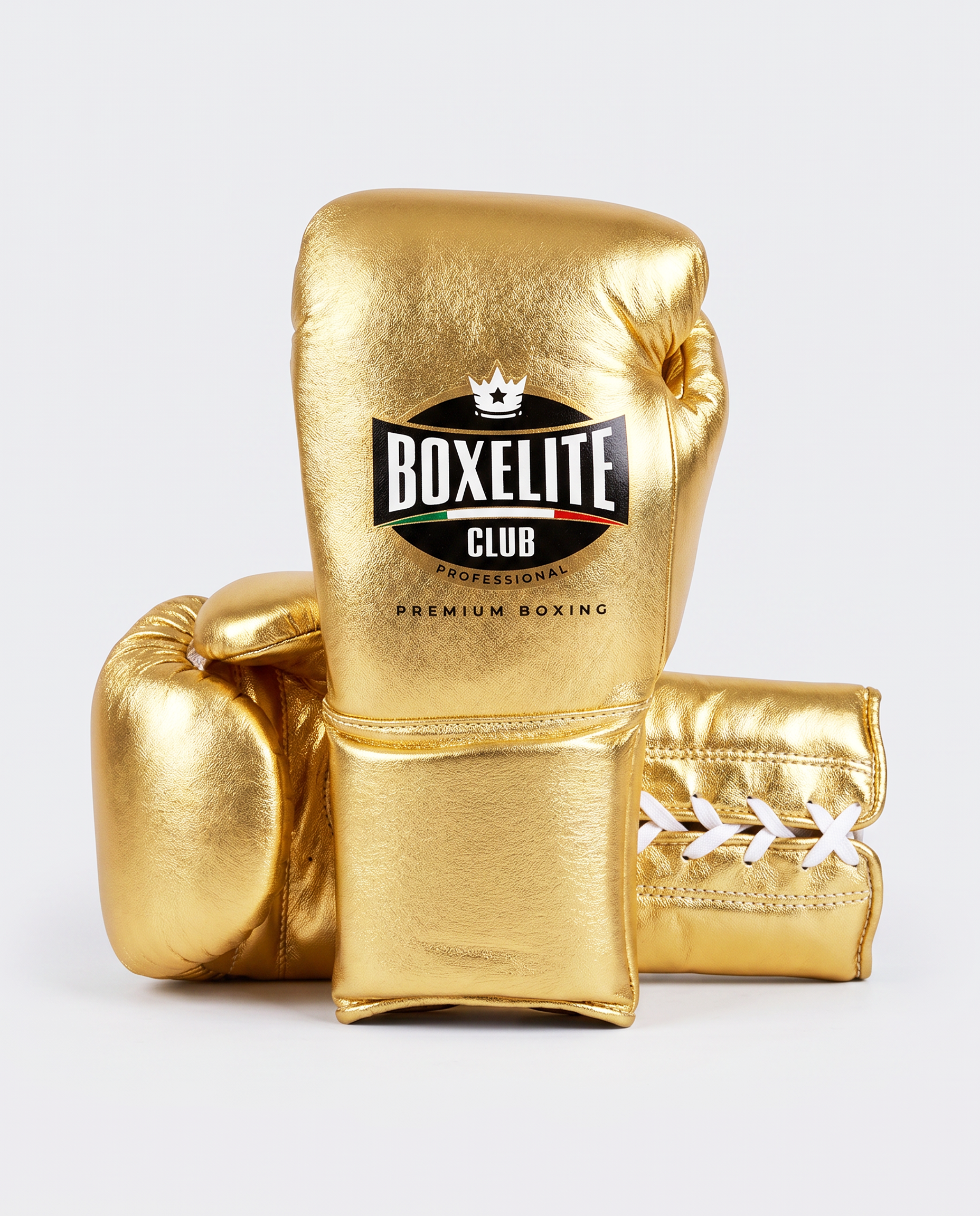 Golden 8oz Pro Fight Gloves