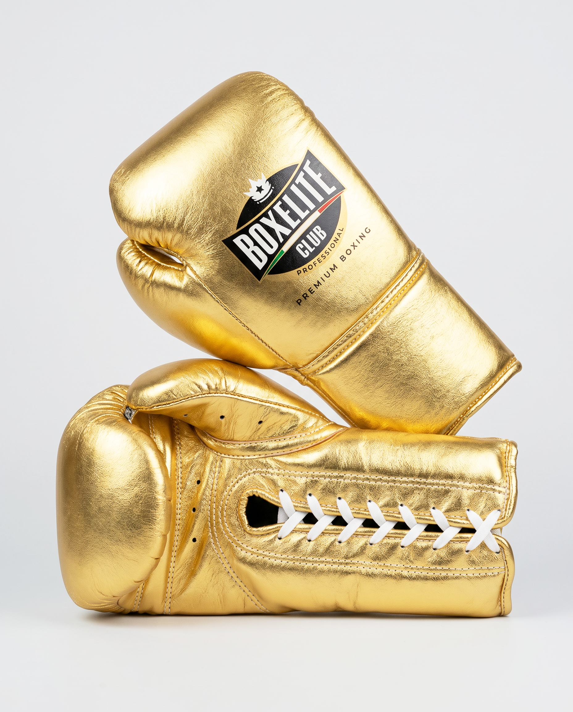Golden 8oz Pro Fight Gloves