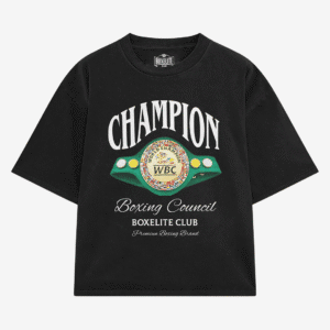 Champion Belt Black T-Shirt