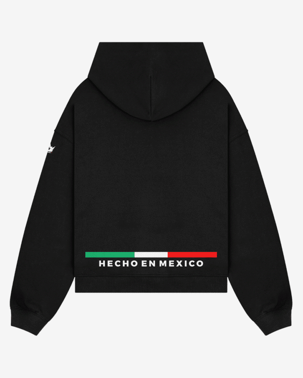 Classic BOXELITE Black Hoodie - Image 2