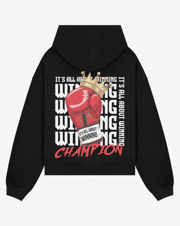 Hoodie It's All About Winning - Image 1