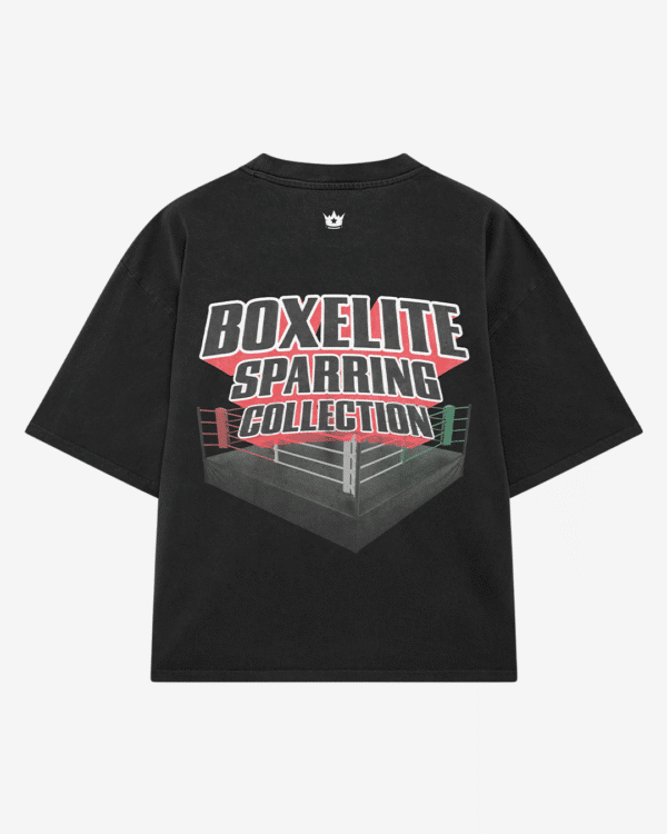 Boxing Sparring Collection Black T-Shirt - Image 1