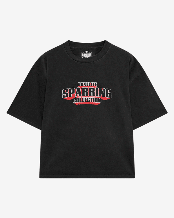 Boxing Sparring Collection Black T-Shirt - Image 3