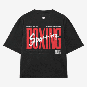 Boxing Sparring Black T-Shirt