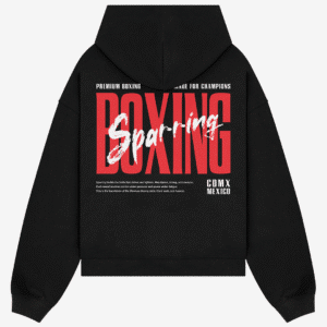 Boxing Sparring Black Hoodie