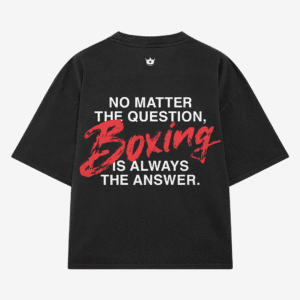 No Matter The Question Black T-Shirt