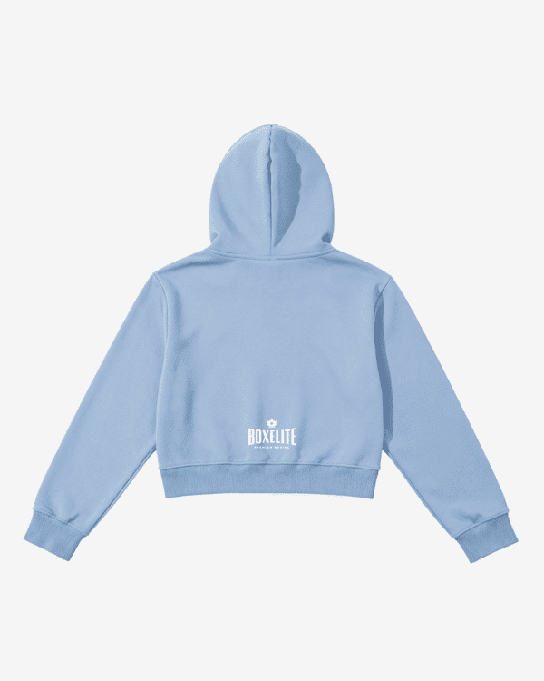 My Boyfriend Is A Boxer Sky Blue Hoodie - Image 3